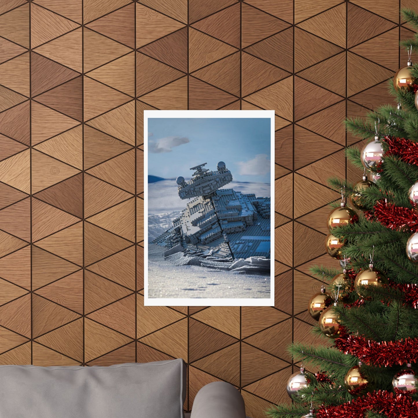 "Frozen Destroyer" - Toy Photography Print