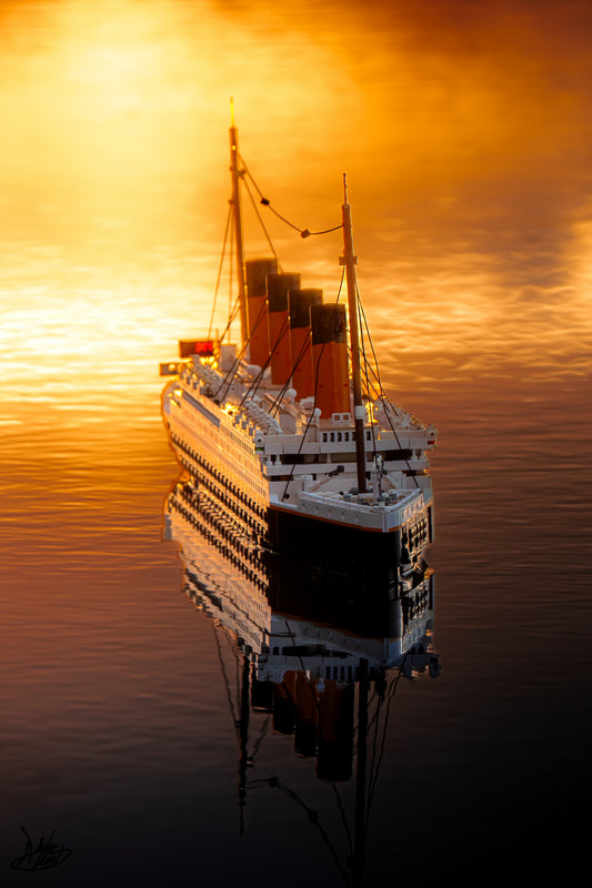 "The Titanic" - Lego Photography Print