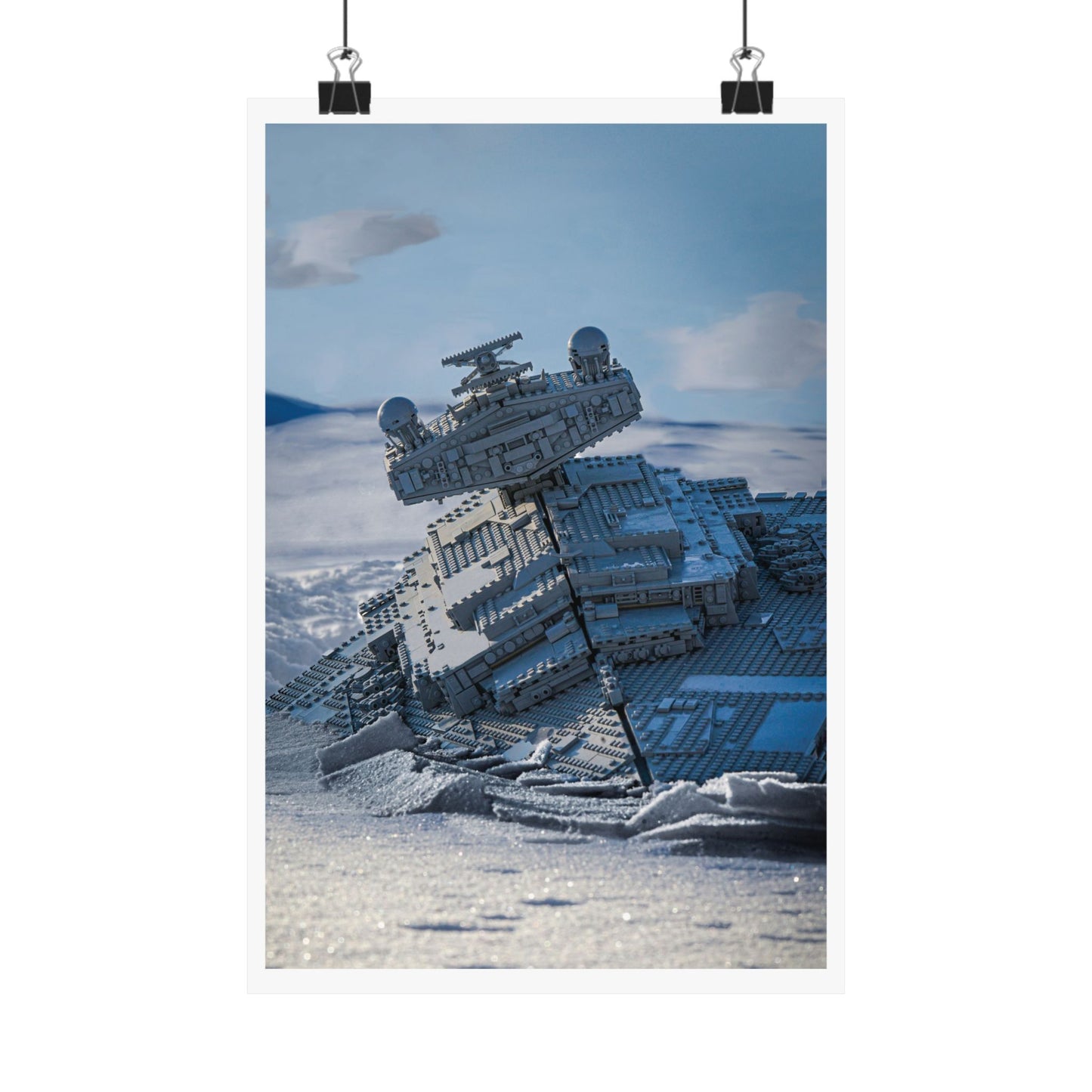 "Frozen Destroyer" - Toy Photography Print