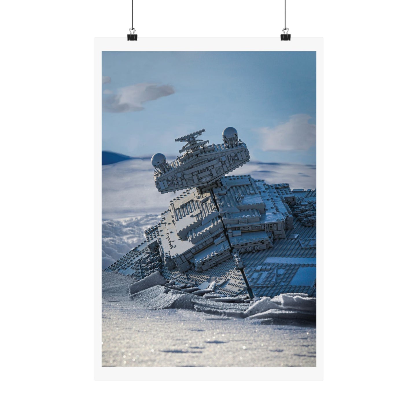 "Frozen Destroyer" - Toy Photography Print
