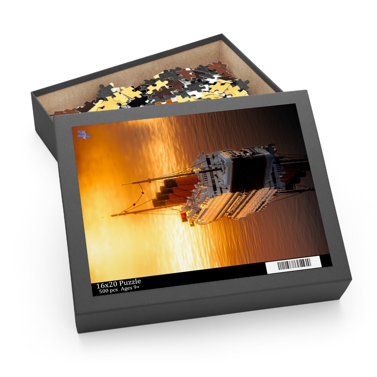 The Titanic - Alexander Webster Toy Photography Puzzle