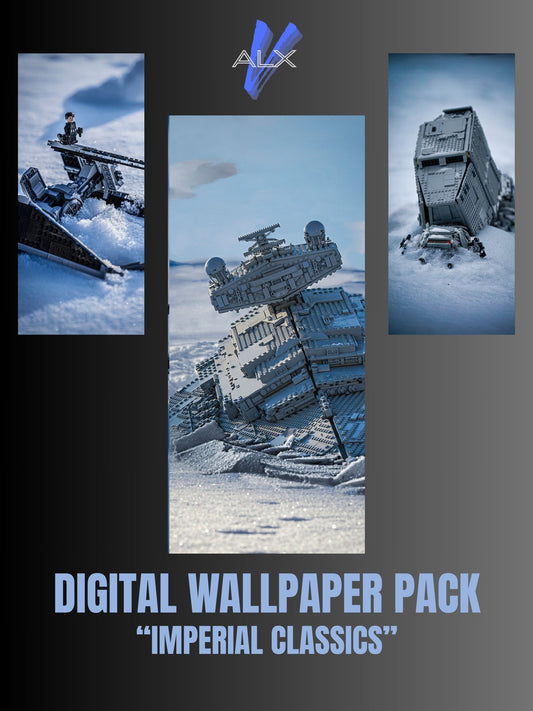 "Imperial Classics" - Lego Photography Wallpaper Pack