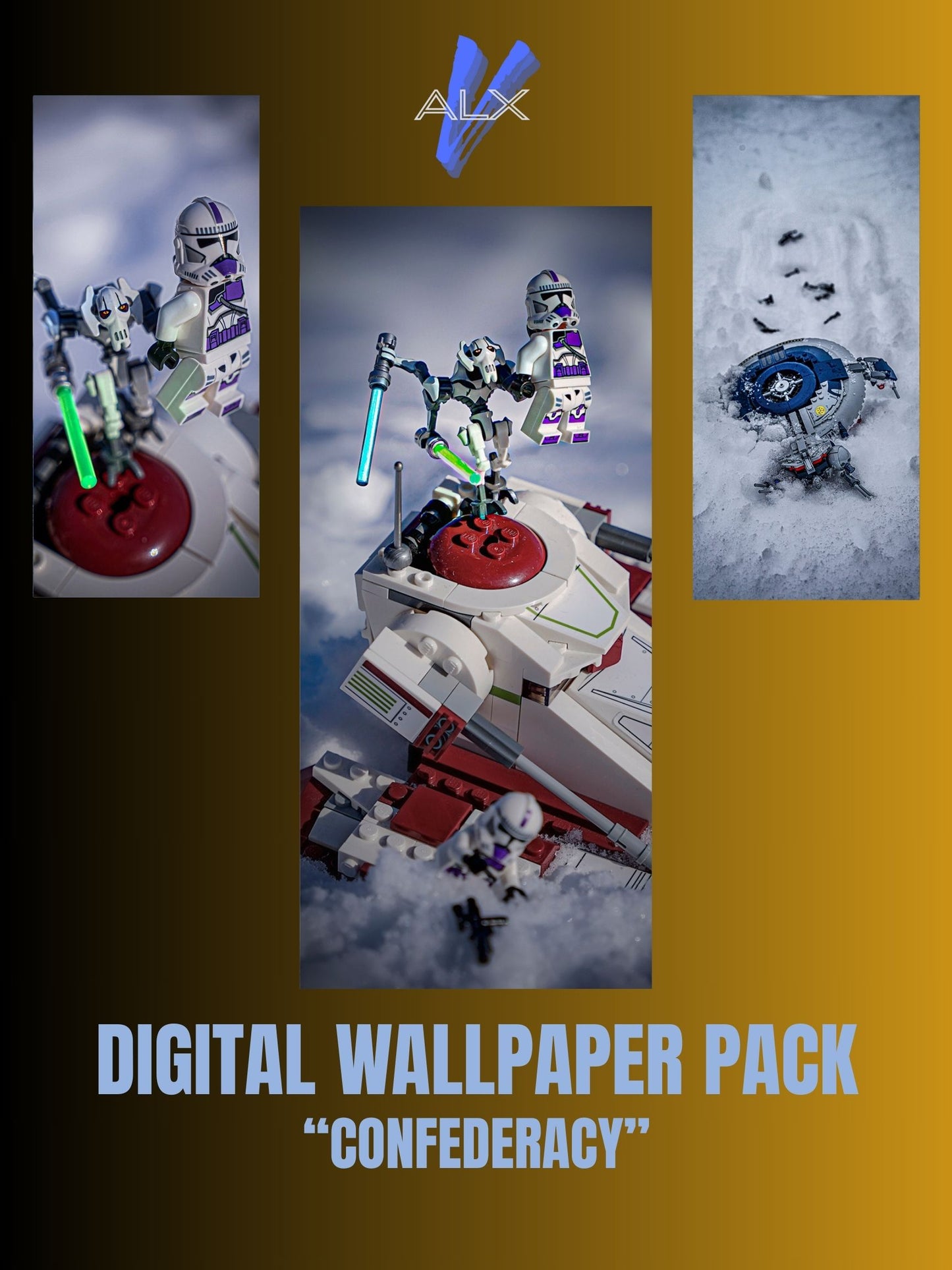 "Confederacy" - Lego Photography Wallpaper Pack