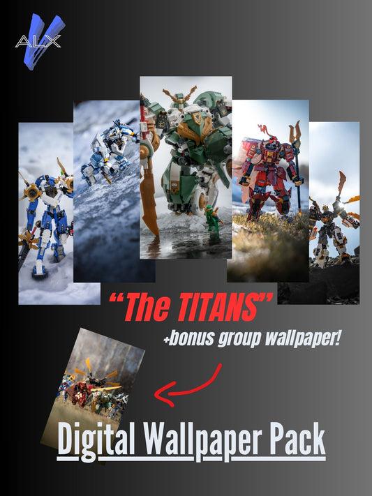 "The Titans" Digital Wallpaper Pack