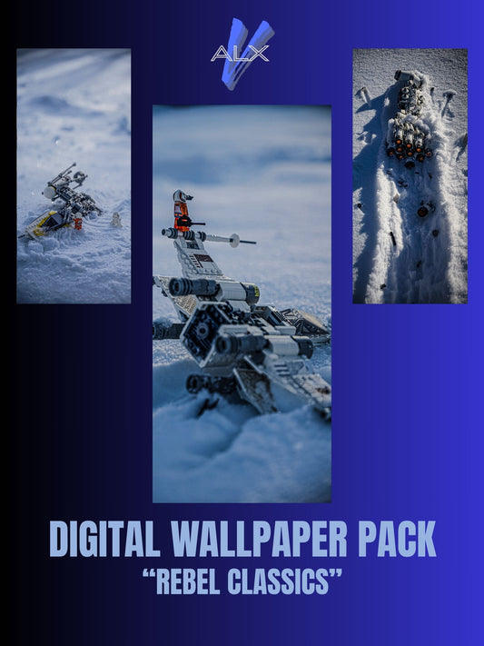 "Rebel Classics" - Lego Photography Wallpaper Pack